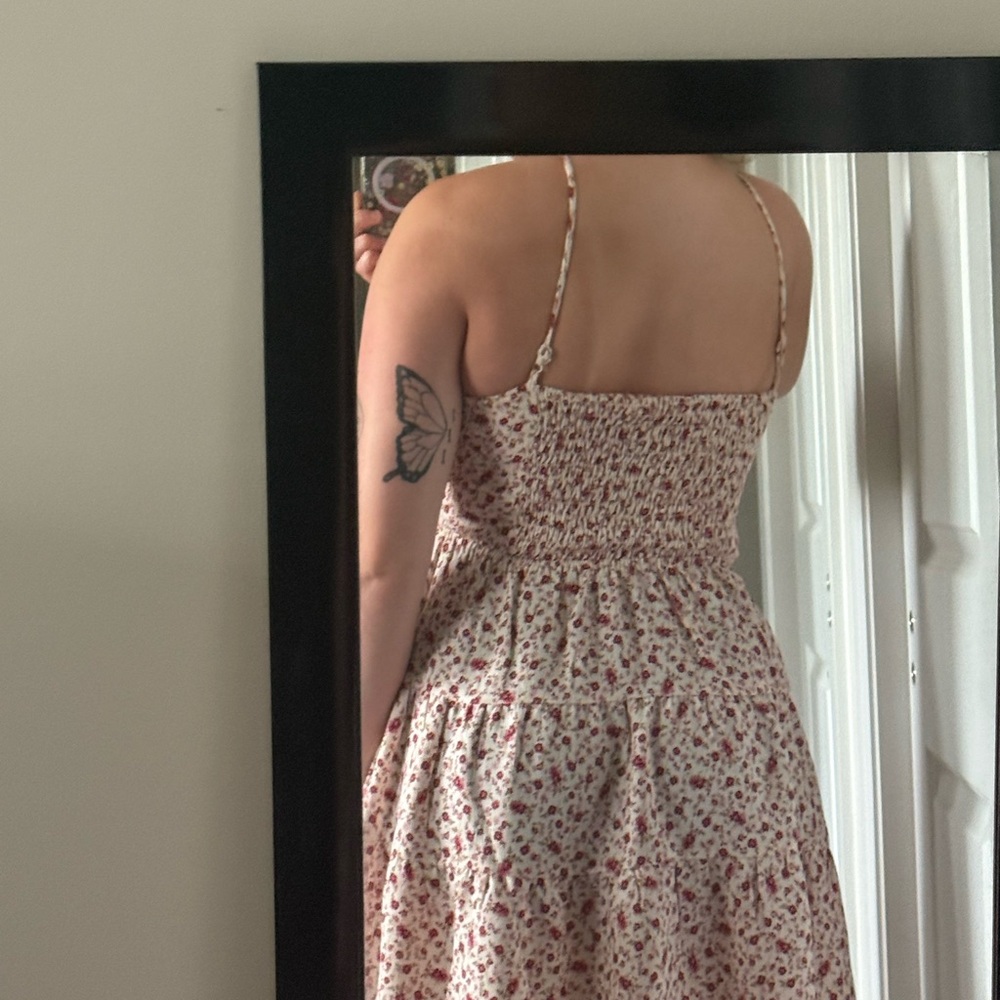 Target Floral Mini Dress with Spaghetti Straps